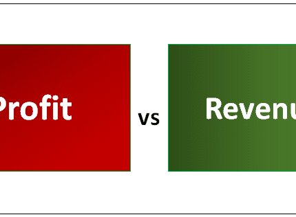 مقایسه درآمد (Revenue) و سود (Profit)