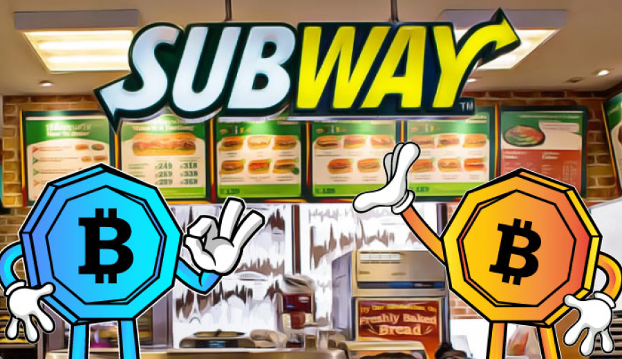 Subway پرداخت بیت کوین را در سه فروشگاه خود می پذیرد