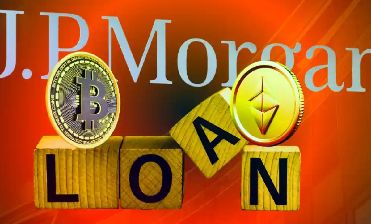 بانک جیپیمورگان ارائه وام با پشتوانه بیتکوین و اتریوم را بررسی میکند