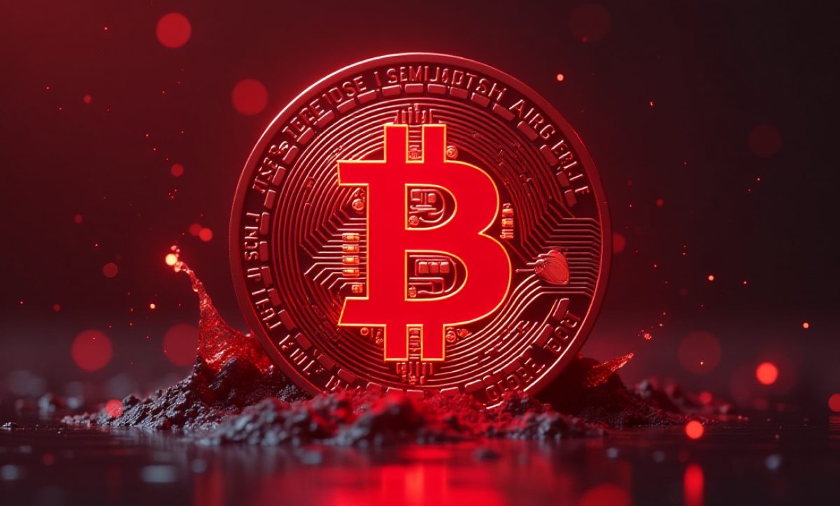 لیکویید ۹۰۰ میلیون دلاری در بازار کریپتو همزمان با ریزش قیمت بیت کوین