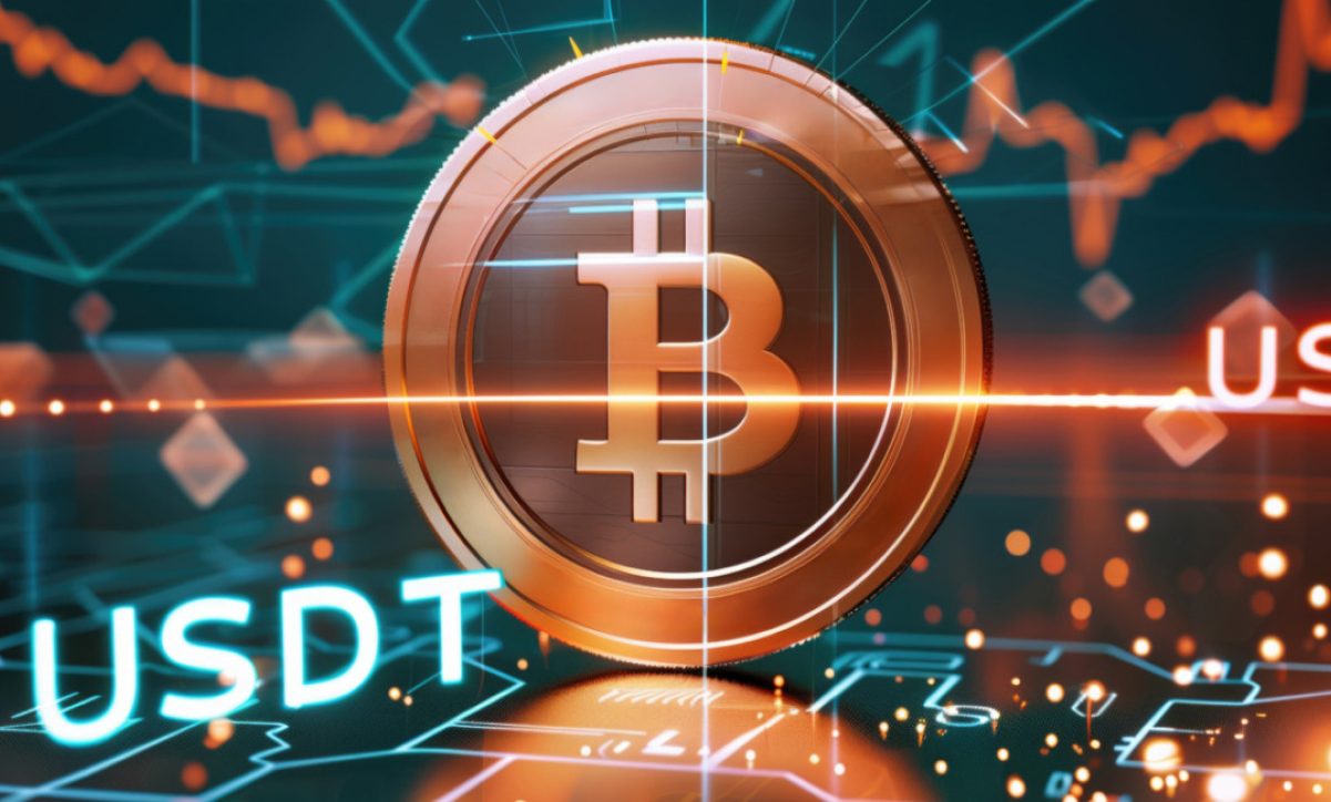 همبستگی بسیار منفی بیت‌کوین با فعالیت در بازار تتر