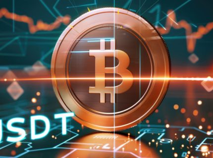 همبستگی بسیار منفی بیتکوین با فعالیت در بازار تتر