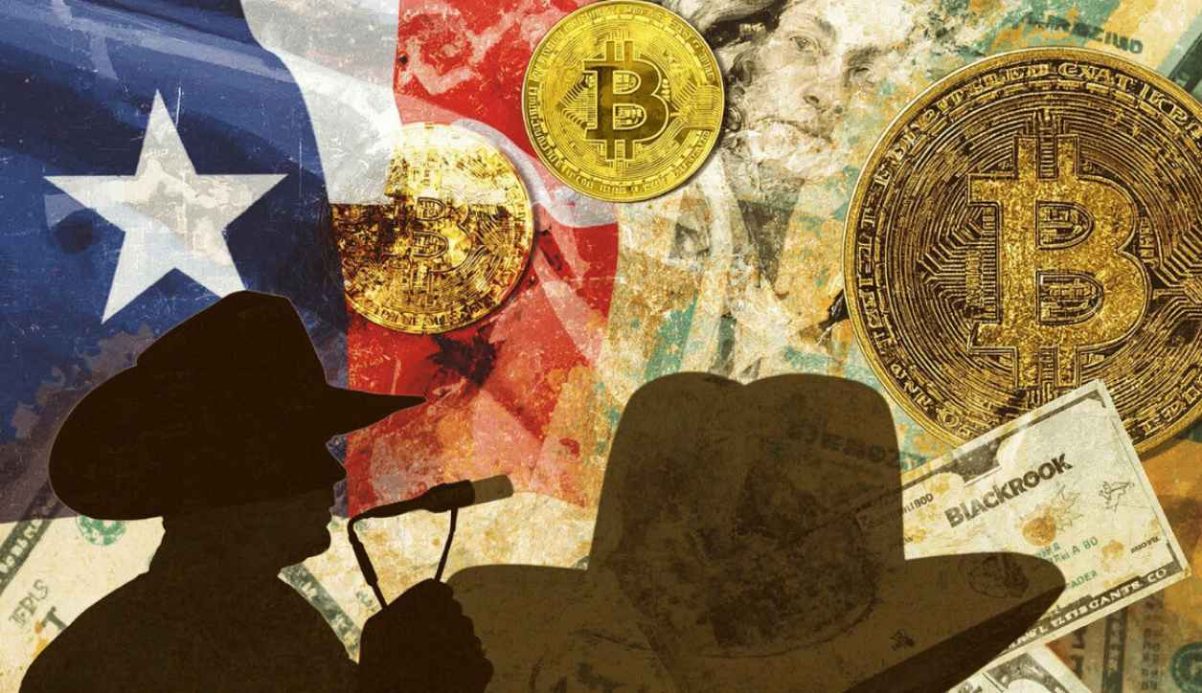 بیت‌کوین در خزانه تگزاس؛ سرمایه‌گذاری ۱۰ میلیون دلاری در بلک‌راک