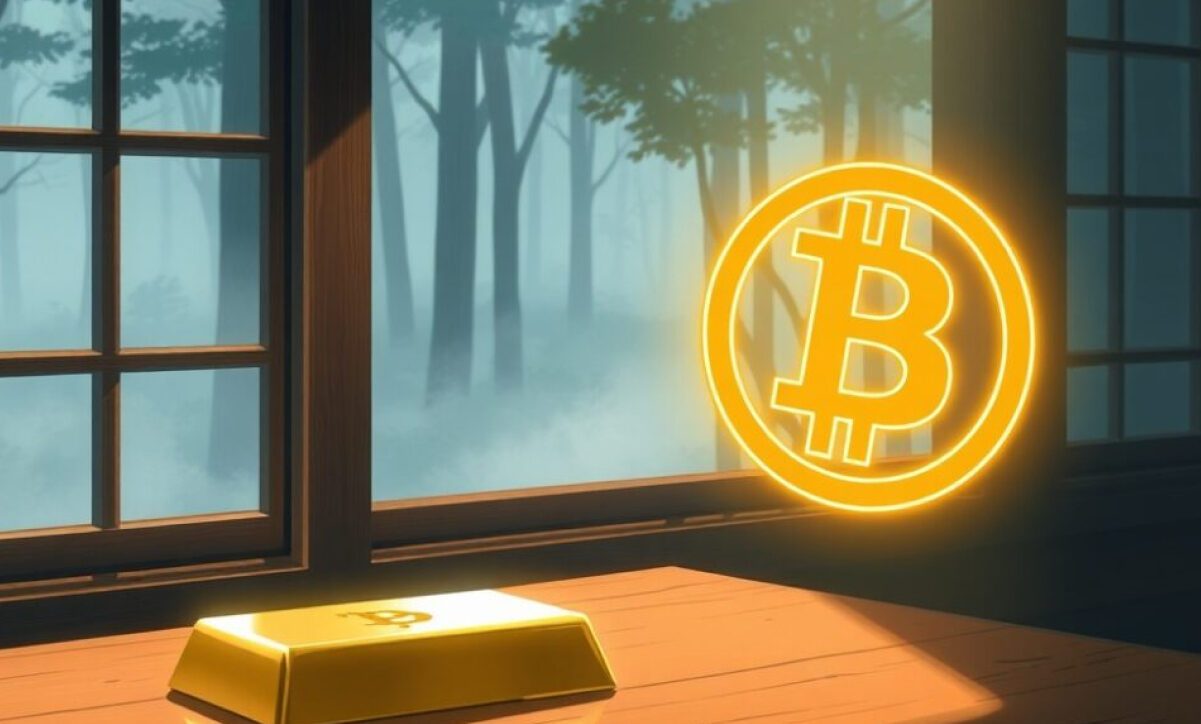 شکاف تاریخی بیت‌کوین و طلا؛ همبستگی معکوس به مرز رکورد رسید