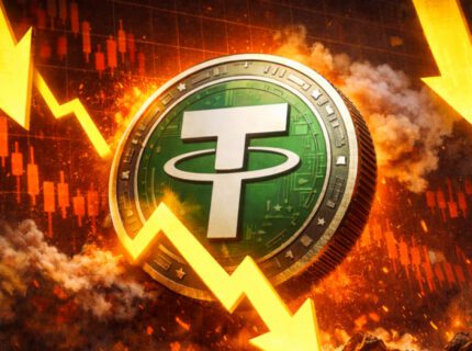 عرضه تتر در آستانه بزرگترین کاهش ماهانه از زمان سقوط FTX در سال ۲۰۲۲