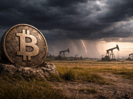 ریزش قیمت بیت‌کوین همزمان با جهش قیمت نفت در پی تنش‌های خاورمیانه