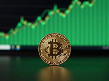 تثبیت بیت کوین بالای ۷۷ هزار دلار همزمان با صعود بازار سهام