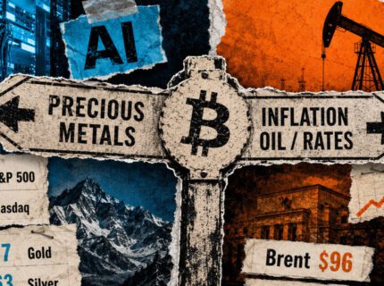 جدایی بیت کوین از سهام و همبستگی با طلا؛ آیا نفت ۹۶ دلاری مانع رشد BTC می‌شود؟