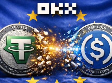 صرافی OKX قابلیت تبدیل USDT به USDC را برای کاربران اتحادیه اروپا راهاندازی کرد