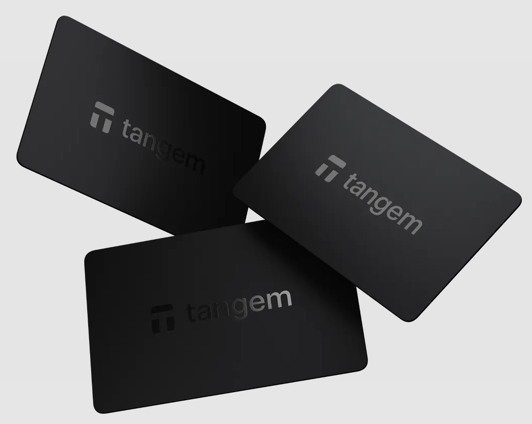 کارت کیف پول Tangem؛ منبع: Tangem