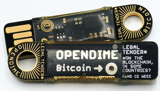 Opendime؛ منبع: Coinkite