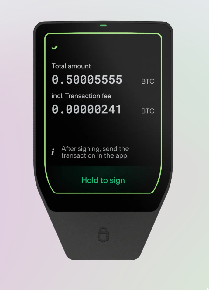 Trezor Safe 7؛ منبع: Trezor