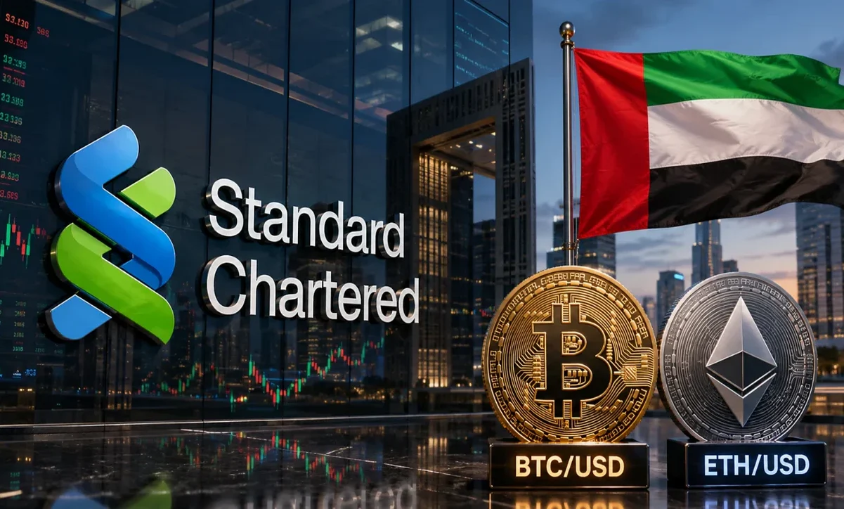 استاندارد چارترد معاملات مستقیم بیت‌کوین و اتریوم را برای ثروتمندان اماراتی آغاز کرد
